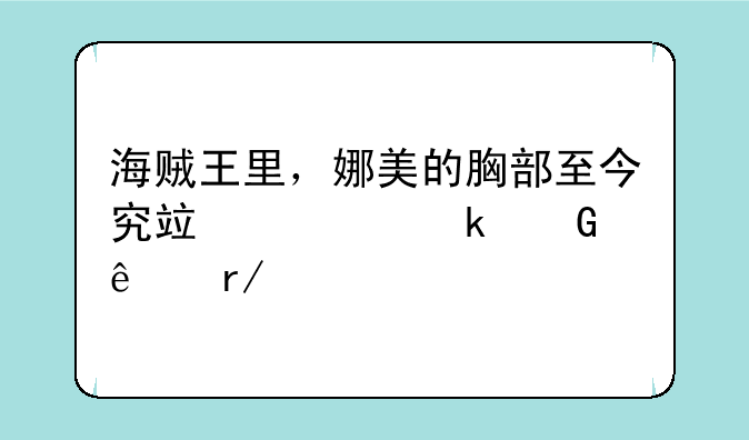 海贼王里，娜美的胸部至今究竟被多少人看过